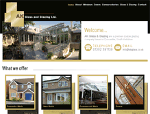 Tablet Screenshot of akglass.co.uk